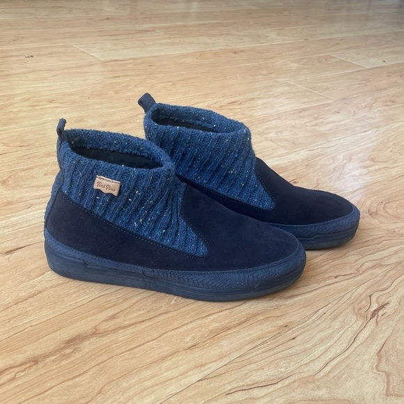 TONI PONS Gigi purl suede leather slip on Ankle Boots #instint US 6.5 Woman’s - Picture 2 of 7